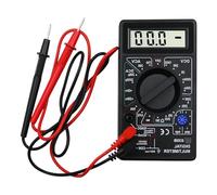Multimetro ABS facile da trasportare Regolazione automatica delle gamme Controllo diodi triodo Aggiornamenti schermo LCD per diagnostica elettrica Tester corrente con gamma automatica