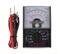 Multimetro analogico DC AC Voltmetro Amperometro Ohm Meter Tester Elettrico Strumento per Ingegneri Scuole Case
