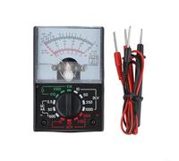 Multimetro analogico MF-110A per DC/AC 1000V, 250MA & 1KΩ - Tester robusto con alto isolamento per elettronica, scuola, casa e manutenzione