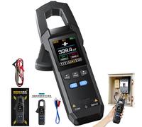 Multimetro Automatico Intelligente | Multimetro A Pinza Con 10.000 Conteggi Per Tensione | Tester di Tensione da 600A Automatico e Ricaricabile | Per L'Elettricità Domestica E Le Riparazioni Automotiv