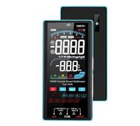 Multimetro con schermo a colori da 10000 conteggi, misurazione della temperatura, multimetro intelligente, digitale a vero valore RMS NCV, misuratore di tensione Controllo industriale(DM97S color)