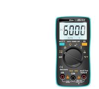 Multimetro digitale 102/102A 6000 conteggi Misuratore elettrico Tester transistor Calibratore di processo tensione AC/DC a intervallo automatico(ZT102)