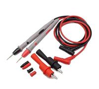 Multimetro digitale, 2. 0A 1000V. Prove prove Leads Pin Universal Test Digital Multimeter Ago Suggerimento Multi Meter Tester Penna a cavo for(20A Silicone with AC)