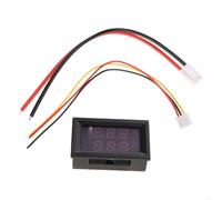 Multimetro digitale 37ME con doppio display LED, voltmetro, amperometro, misuratore di potenza, funzione di microregolazione, misuratore di corrente e wattmetro(50A)