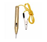 Multimetro digitale, 3PCProbe Sistema di illuminazione Sonda di prova Lampada Tester di circuito for auto Auto Rilevatore di penna di prova di tensione della lampada(Grey)