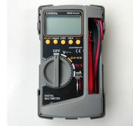 Multimetro digitale 4000 conteggi gamma automatica, tester elettrico professionale per tensione, corrente, resistenza frequenza, classificazione di sicurezza CAT III con funzione Hold