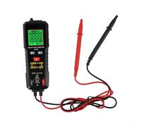 Multimetro digitale a gamma automatica con sensore NCV, tester di continuità della resistenza di tensione AC DC True RMS, batteria scarica e funzione di spegnimento automatico