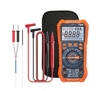 Multimetro Digitale A Induttanza T58B T58C Gamma AUTO 9999 Conteggi Tensione Corrente Capacità LED Smart Retroilluminato Schermo Grande(1blue)