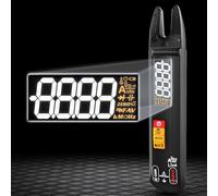 Multimetro digitale a pinza Display ricaricabile Tester elettronico di temperatura Hz senza contatto