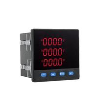 Multimetro digitale AC 220V Display LCD Voltmetro trifase Amperometro Watt Misuratore di frequenza RS485 Misuratore multifunzione di comunicazione(96 x 96 mm)