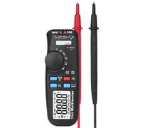 Multimetro digitale ADM92 Rms Palmare True Auto Range 6000 conteggi Trms Tester con controllo filo sotto tensione Ncv Hz Diodo Ohm