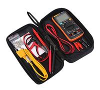 Multimetro digitale AN8009 Gamma automatica, Test multifunzionale 16 in 1 Misuratore elettronico di tensione CA CC a vero RMS con puntali, sonde e custodia