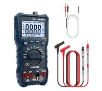 Multimetro Digitale Automatico Di Grandi Dimensioni TRMS Gamma Automatica Misura Velocemente E Accuratamente Multimetro 1000V 20A AC DC Ohm Hz NCV Misuratore Di Tensione In Tempo Reale Facile Da Usare