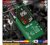 Multimetro digitale BSIDE Smart Infrared Temperature 15V diodo LED Tester True RMS 9999 DC AC tensione ricaricabile Multiteter DMM