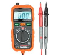 Multimetro digitale Cavi di prova professionali Multimentro Misurazione della tensione digitale NCV Torcia Tester multimetro,Test affidabili