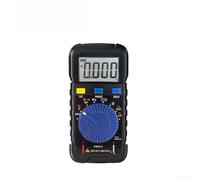 Multimetro digitale compatto con portata automatica e manuale, display a 3999 conteggi, misure AC DC Tensione di corrente, resistenza, frequenza di capacità CAT III 600 V, valutazione di sicurezza