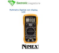 Multimetro Digitale con Display LCD 600v NIMEX NI9230 Funzionale e compatto
