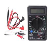 Multimetro digitale con display LCD Diode Triode Tester, Design compatto per analisi della resistenza della corrente elettrica, multimetro digitale Auto Ranging