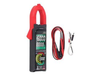 Multimetro Digitale con Pinza, Tester Corrente DC AC Fino a 400A, Doppio Schermo, Rilevamento NCV e Torcia Integrata - Misurazioni Precise, Sicurezza Notturna, Individuazione Fil