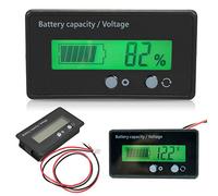 Multimetro Digitale, Display LCD Capacità Della Batteria Voltmetro Meter Monitor 6-70V Multimetro di Misura Indicatore di Batteria Modulo Monitor Misuratore di Quantità Elettrico per Veicolo Auto