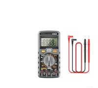 Multimetro digitale DM950 con 1999 conteggi per tensione corrente resistenza capacità transistor hFE test diodo continuità mantenimento dati spegnimento automatico ABS silicone per elettricisti