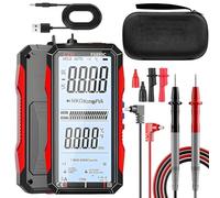 Multimetro Digitale Getoverfinish,Nuovo Multimetro Fs899l 2026,Test Elettrico Ricaricabile Tramite Usb-c,Tester di Tensione a 6000 Conteggi,Capacità,Rilevatore di Tensione Senza Contatto(FS899C#)