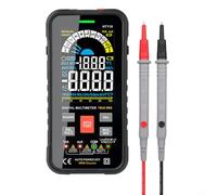 Multimetro Digitale HT116 Schermo Colorato 10000 Count | Display VA colorato, 10000 count, True per rms, auto-ranging, misura tensione AC/DC, corrente, resistenza