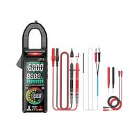 Multimetro digitale intelligente ST213 con pinza amperometrica DC/AC, tester di corrente, schermo inverso, doppio schermo, rilevatore senza contatto(R/e- d)