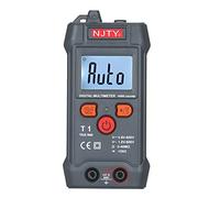 Multimetro digitale LCD palmare Auto Range NCV 4000 conteggi True RMS Tester universale intelligente Voltmetro 600 V Ohm e tester di tensione Misurazione della resistenza di tensione AC/DC