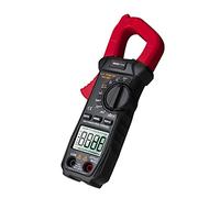 Multimetro digitale, Misuratore di morsetto digitale corrente ST209 DC/AC 6000 Conta il tester tensione del multimetro Ammeter Capacità NCV Ohm Hz Tester(Rot)