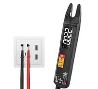 Multimetro Digitale, Multimetro digitale a forcella Pinza amperometrica for corrente continua CA Corrente Tester elettrico Amperometro multifunzione