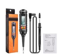 Multimetro Digitale, Multimetro digitale con retroilluminazione a penna, a doppio uso, con rilevamento della tensione NCV, 4000 conteggi, strumenti di classificazione automatica digitale