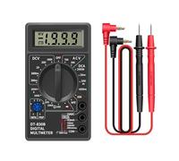 Multimetro Digitale, Multimetro digitale LCD AC/DC DT830B - Voltmetro amperometro Ohm Tester 750/1000V, portatile ad alta sicurezza