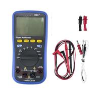 Multimetro Digitale, Multimetro digitale multifunzionale 3 in 1 Datalogger + multimetro + misuratore di temperatura con estrazione vocale Bluetooth