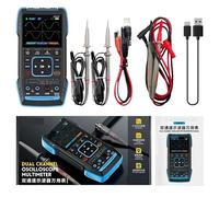 Multimetro Digitale, Multimetro digitale oscilloscopio portatile 10MHZ*2+ generatore di segnale funzione 9999 conteggio tester professionale intelligente