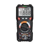 Multimetro digitale, Multimetro digitale professionale AC DC. Vero Rms. Indicatore di tensione amperometro Auto Gamma Live Wire condensatore Tester