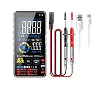 Multimetro Digitale, Multimetro intelligente Touch Multitester AC/DC Corrente Tensione Tester 6000 Conteggi Misuratore NCV Strumento di ricarica della batteria