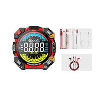 Multimetro digitale palmare Retroilluminazione Digitale Amperometro Voltmetro Ohms Tensione Tester Meter per Elettrico Multimetro Digitale Tester