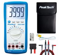 Multimetro digitale PeakTech P 3340 4000 conteggi gamma automatica CAT III 600V