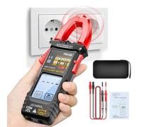 Multimetro Digitale - Pinza Amperometrica Corrente Continua CC 4000 Count Portatile | Tester Multimetro Auto-Ranging Retroilluminato LCD Voltaggio Resistenza Capacità Elettricista