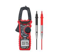 Multimetro Digitale, Pinza amperometrica digitale AC DC Corrente NCV Multimetro Pinza amperometrica Vero valore efficace Capacità Ohm Hz Temperatura Tensione Tester