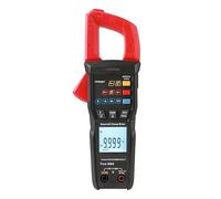 Multimetro Digitale, Pinza amperometrica digitale for corrente continua Amperometro Tester di tensione Misuratore temperatura e frequenza Gamma automatica(UT202BT)
