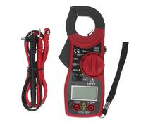 Multimetro Digitale Pinza Amperometrica Mt87 per Misure Rosso | Strumento di Misura Elettronico, Avviso Acceso Spento e Batteria Scarica, Compatto 115g, Scuole e Fabbriche