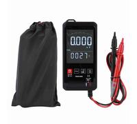 Multimetro digitale portatile intelligente con touch screen Vero RMS Tester per condensatori transistor DC AC per elettricisti Ingegneri Tecnici Materiale ABS 138x68x18mm