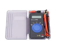 Multimetro Digitale Portatile, Tester Voltmetro Ohmmetro Sottile 41.99MΩ 500V AC DC - Display LCD Chiaro, Compatto, Per Uso Professionale e Quotidiano