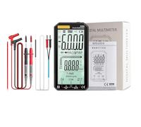 Multimetro digitale professionale 620A 6000 conteggi Vero RMS Test automatico Capacimetro Transistor di resistenza alla temperatura elettrica