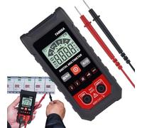 Multimetro digitale professionale, misuratore di tensione DC AC - Set di misuratori analogici per auto, analizzatore per prese, circuito industriale, officina domestica | per circuito elettrico presa