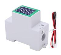 Multimetro Digitale PZEM - 008, Amperometro e Voltmetro con Display LCD, AC 50-300V - Misurazione Precisa, Installazione su Binario, Ideale per Linee di Produzione e Ingegneria