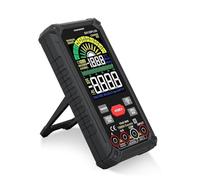 Multimetro digitale ricaricabile intelligente True RMS 9999 conteggi 1000 V 10 ADC AC Tensione Corrente Multimetro Multitester LCD a colori