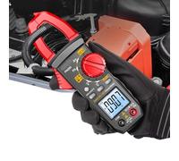 Multimetro Digitale, Schermo LCD della pinza amperometrica digitale del tester di tensione con capacità prova NCV Ohm professionale retroilluminata